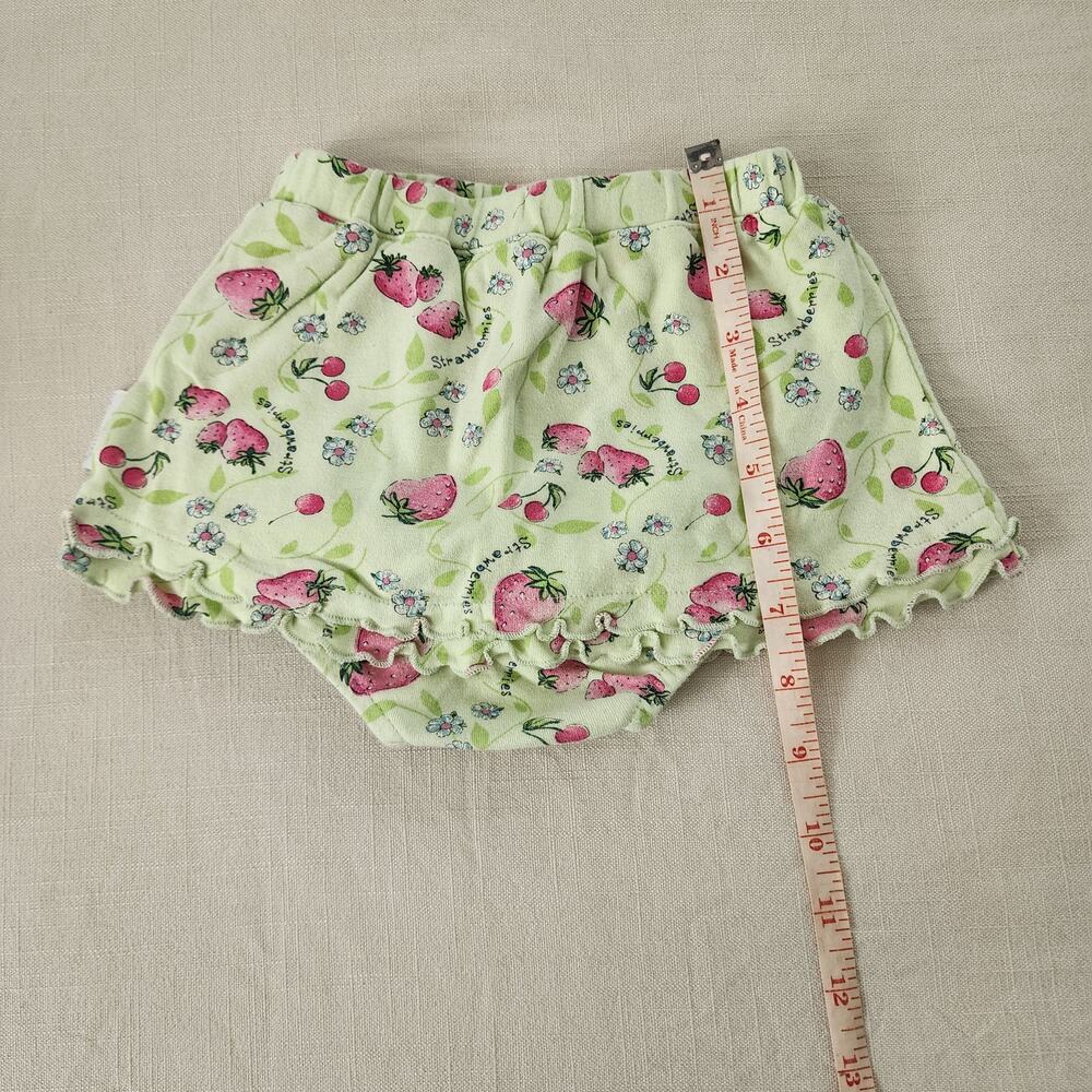 Vintage Strawberry/Floral Skirt/Shorts 12 months - Picture 5 of 6